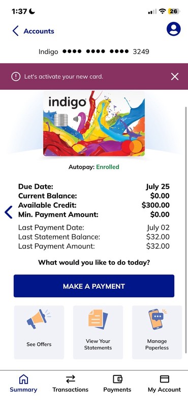 Indigo Gift Card $300 Value - No Expiration (Non-US Valid Locations)