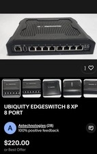 Ubiquiti Networks EdgeSwitch 8-Ports Rack Mountable Ethernet Switch