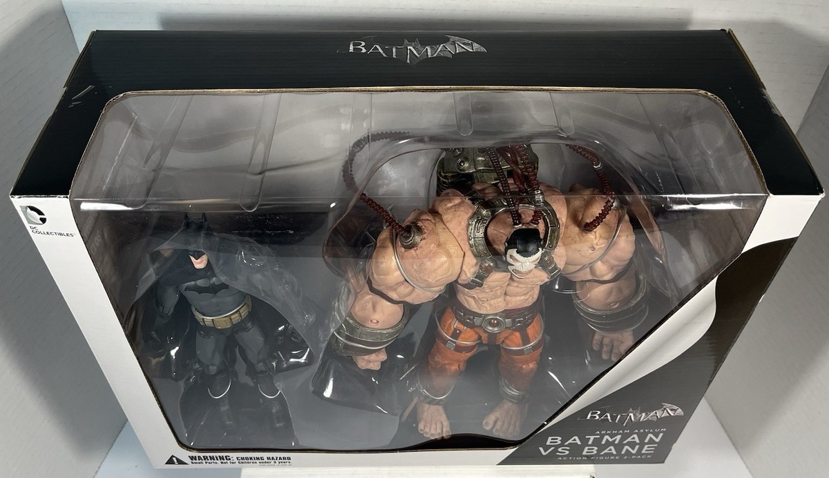 Arkham Asylum Batman vs. Bane Action Figure 2-Pack | eBay