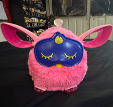 Hasbro Furby Boom Pink Interactive Electronic Plush w/ Light-Up Eyes Mask 2012