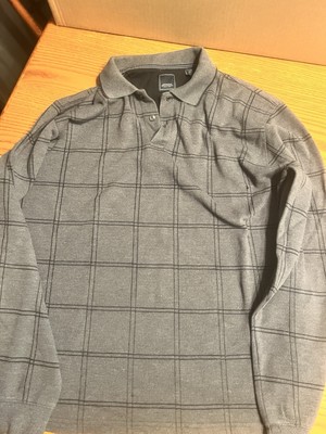 Arrow Pullover Sweater 1/4 Button Up Adult Men's Size Large Long Sleeve
