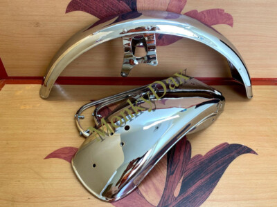 1970 Honda CB750 K0 Double Rolls Front & Rear Fender. CB750K SandCast Mud Guard