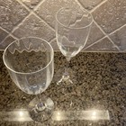 Pair of Vintage Crystal Orrefors Optica Symphony Claret Wine Glasses NIB — photo 2