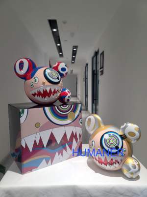 Murakami Takashi MR-DOB Resin Plating Home Garden Ornaments Toy