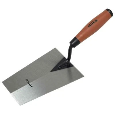 DP Hilka Builders 7" Bucket Trowel with Soft Grip Handle Plastering Rendering