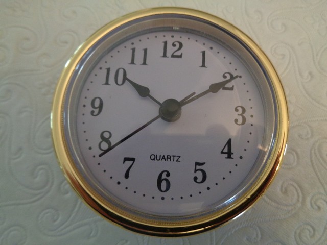 Hicarer 3 1 2 Inch 90 Mm Quartz Clock Fit Up Insert With Arabic Numeral Quartz For Sale Online Ebay