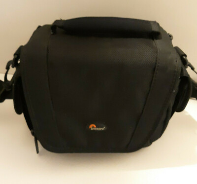 Lowepro Camera Bag Black Edit 110 Strap 48 in long 8 in long 5 in tall 5 in wide