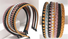 Headband headband hair accessories 0.8 cm wide cotton hair clip turban