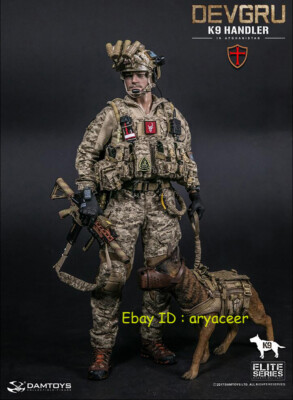 DAMTOYS 78040 1/6 Devgru K9 Handler In Afghanistan Figure Model In