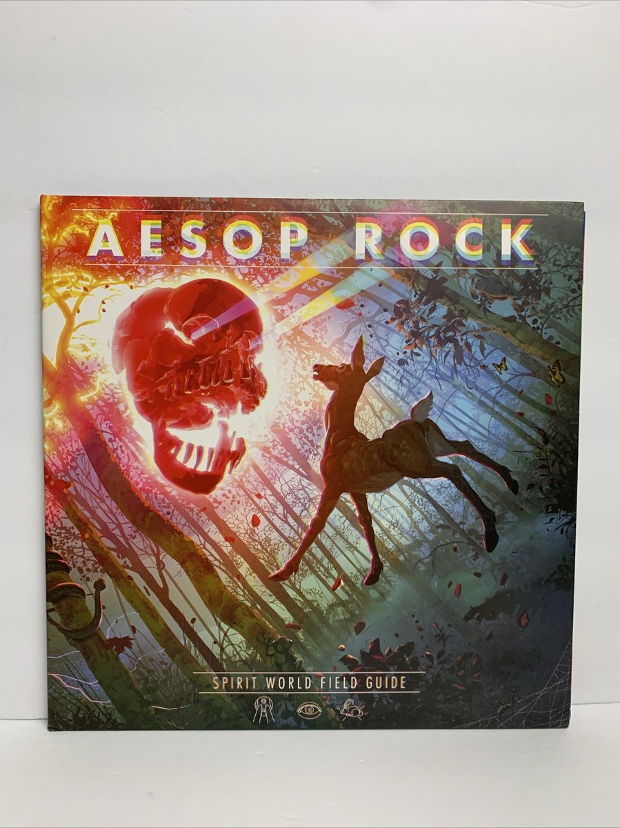 Aesop Rock - Spirit World - 2xLP Clear Vinyl LP 2020 Rhymesayers