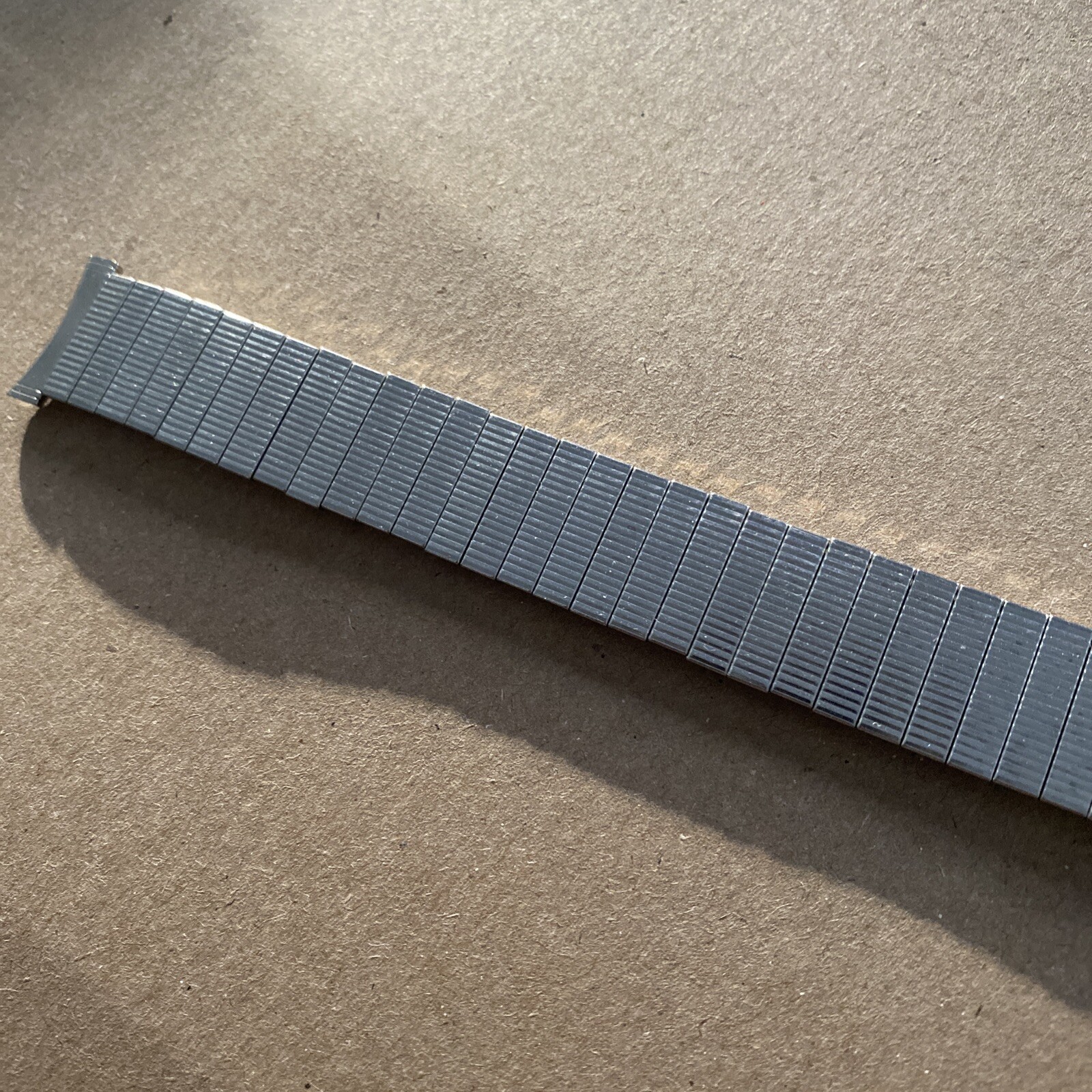 Bulova Watch BandVintageNEW Elastic Expansion Stainless Steel16mm