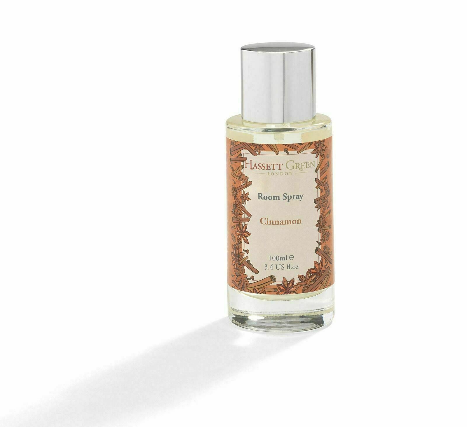 Hassett Green Cinnamon - Room Mist Home Fragrance Spray - 100ml