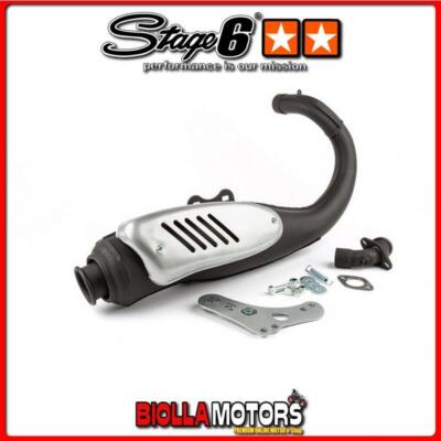 S6-9214200 Auspuff Sport Stage6 Street HERKULES Zenith 50cc (MA Mofa VGA423) ST