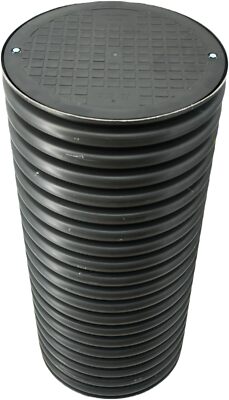 Rohr Wellrohr DN 425  0,5m bis 1m  Schachtabdeckung KG Steigrohr mit Deckel A15