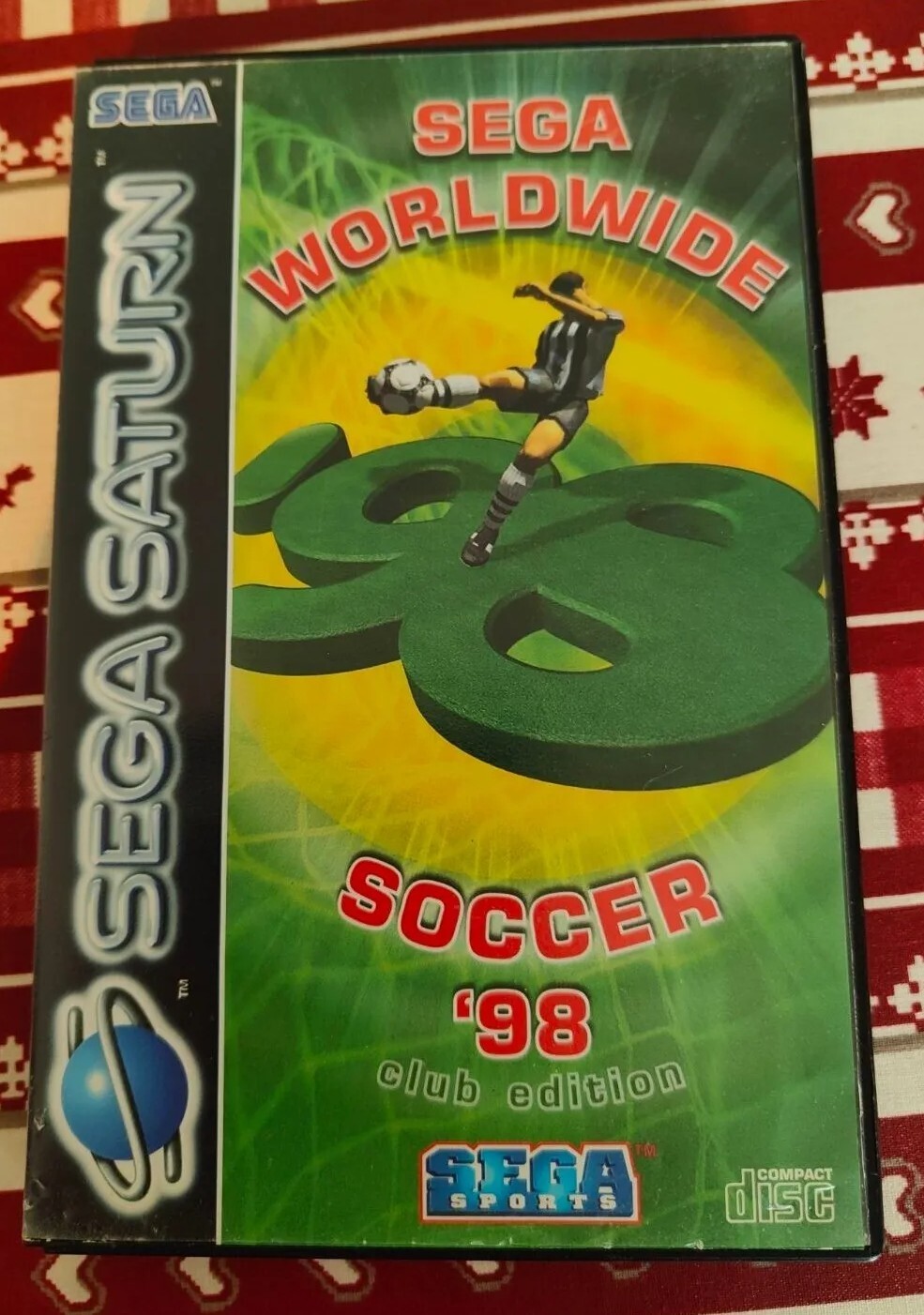 SEGA Saturn - Sega Worldwide Soccer 98' - EUR - Complet - Très Bon état