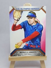 2021 Topps US Olympics &Paralympics Olympic Heroes #OH-MA Monica Abbott 