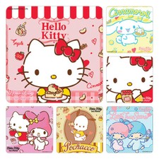 25 Hello Kitty Sanrio Licensed Stickers, 2.5" x 2.5" Each, Party Favors