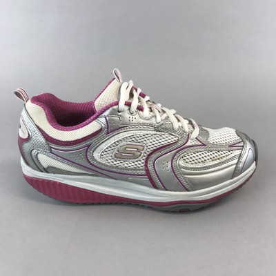 skechers shape ups mujer purpura
