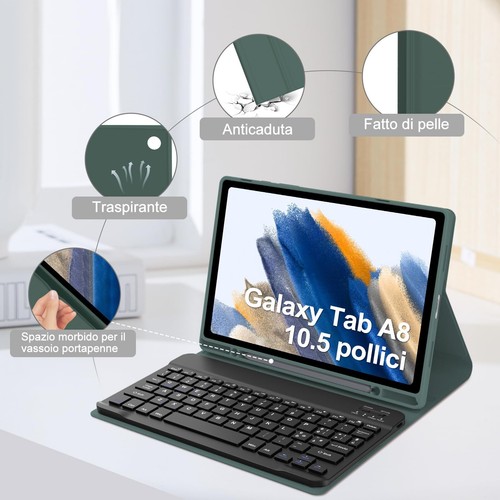 Tastatur für Samsung Galaxy Tab A8 2021 SM-X200/X205/X207 italienisches Layou... - Afbeelding 5 van 7