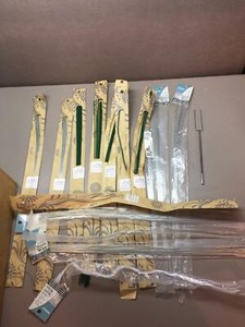 Lot of 15 Packages of Used and Unused Floral Stem Wire and More