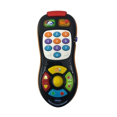VTech Click & Count Remote Control Learning Toy Pretend Play Sing Learn Tested