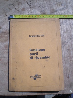 Ricambi Lambretta 125 F  . Primissima Versione 1954 Derivata Dalla E.