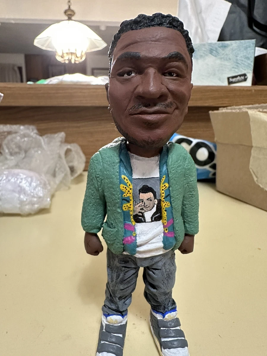 Kid Cudi Mad Solar 1 1s hand sculpted painted figures Scott Mescudi Moon Man