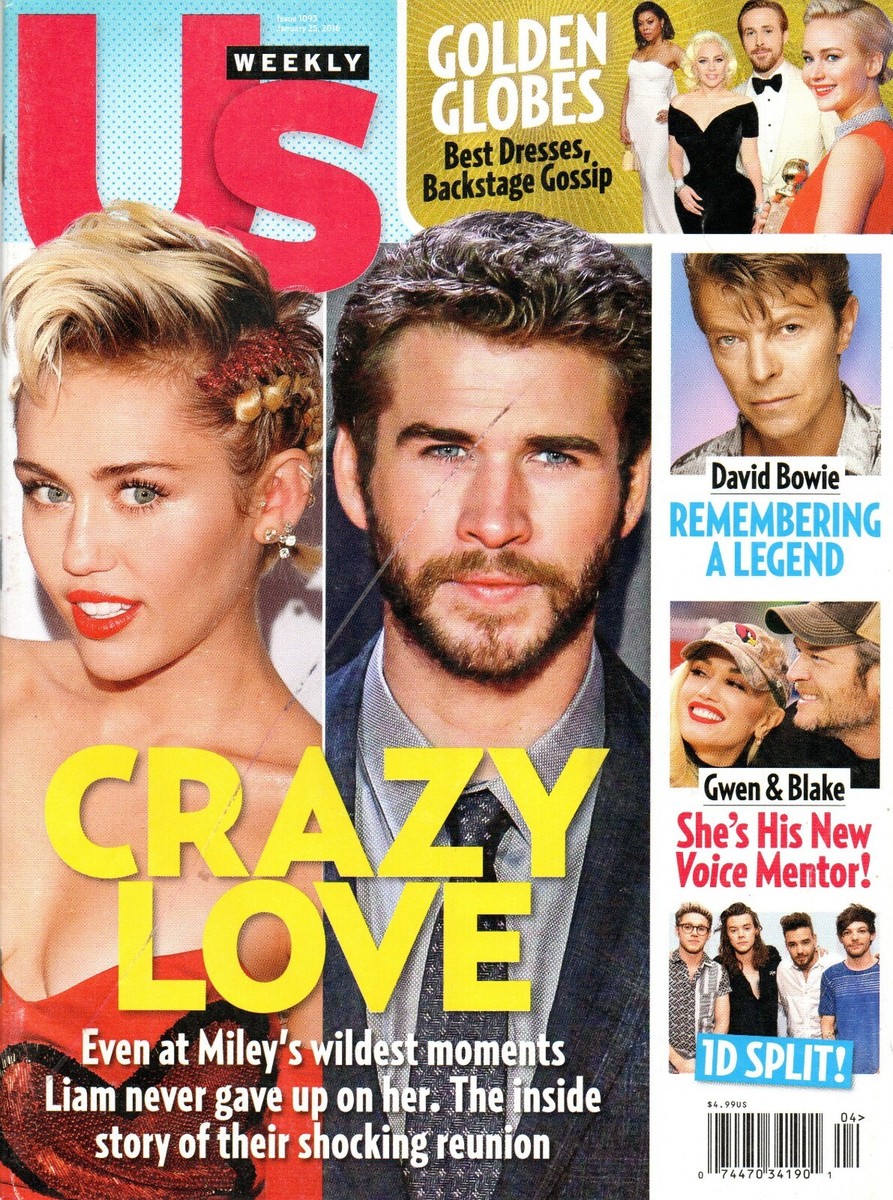 US WEEKLY Magazine 25 2016 Miley Cyrus Liam Hemsworth David