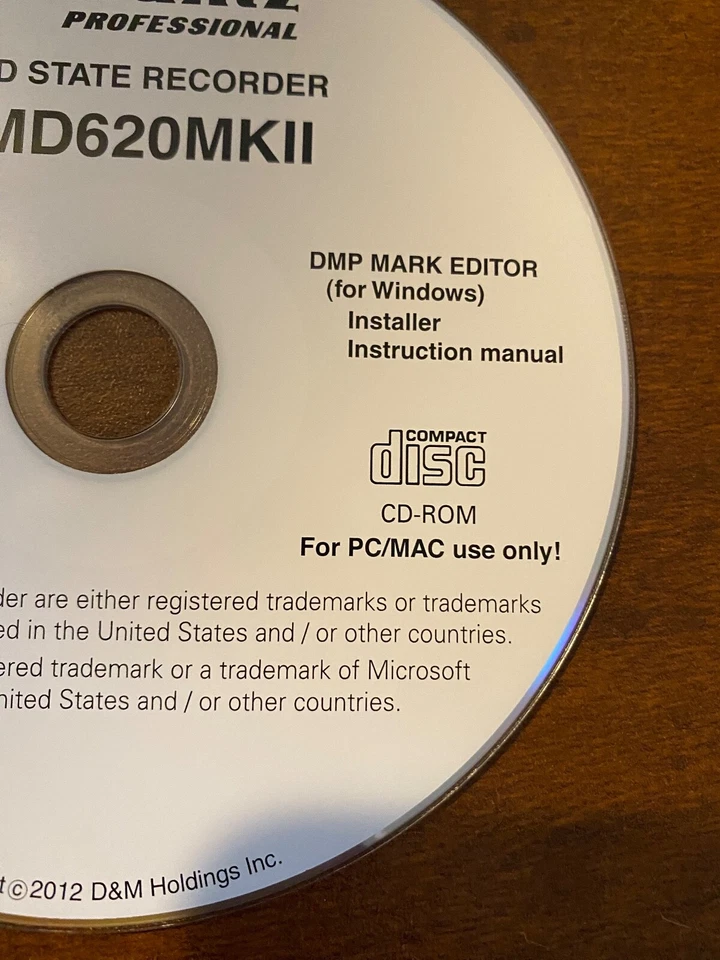 Marantz PMD620MKII Professional Digital Portable Audio Recorder CD Manual - Image 4 of 4