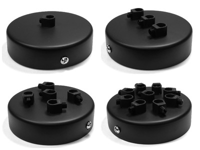 thumbnail: Single Point Drop Steel Plafondroos - 108 Mm Diameter, Multi-kleur UK