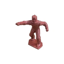 Vintage Marx Tom Corbett Playset Space Astronaut Figure Fist Punching Man Red