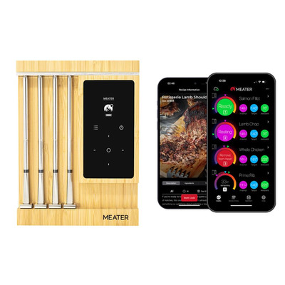 Pro XL: Wireless Smart Meat Thermometer | 4 Multi-Sensor Probes | Bluetooth & Wi