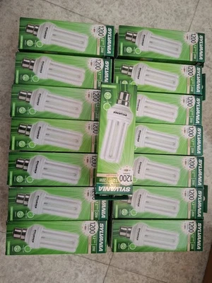 Lot de 15 Ampoules Sylvania Mini-Lynx 20W B22 Baïonnette 1200 lm Neuf - Photo 1/4