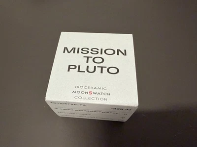Omega X Swatch MoonSwatch Mission to Pluto - nur Originalverpackung ohne Uhr - Bild 1 von 3