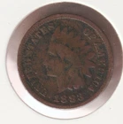 US Rare Old West 1883 Indian Head Penny Coin American Collection Shield Cent USA