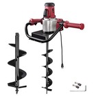 Yescom 1500W Electric Post Hole Digger 6" 10" Earth Auger Drill Bit Powerhead — photo 1