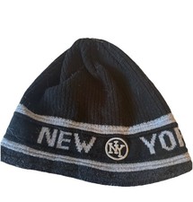 New York Themed One Size Black Beanie Hat