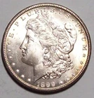 1899-O MORGAN DOLLAR  Lt. Toned & Lustrous Choice to Very Choice BU  #7C68