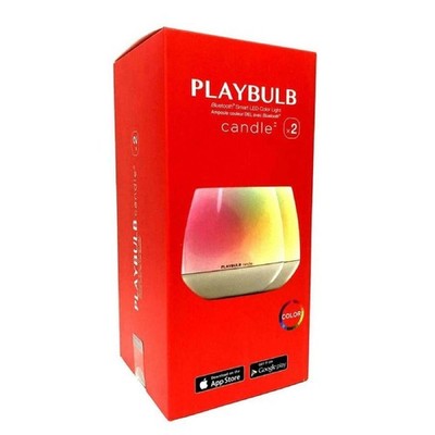 New MIPOW PlayBulb LED Flameless Candle Night Light w App Control Pack of 2