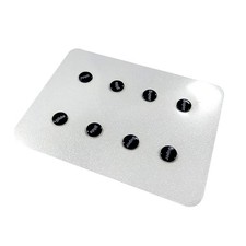 1 Piece Glass Mouse Skates Feet Pads Universal Small Round Dots Sticker DIY5659