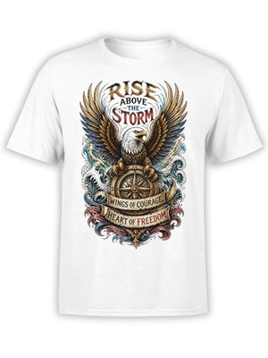 Rise Above Eagle T-Shirt | Unisex