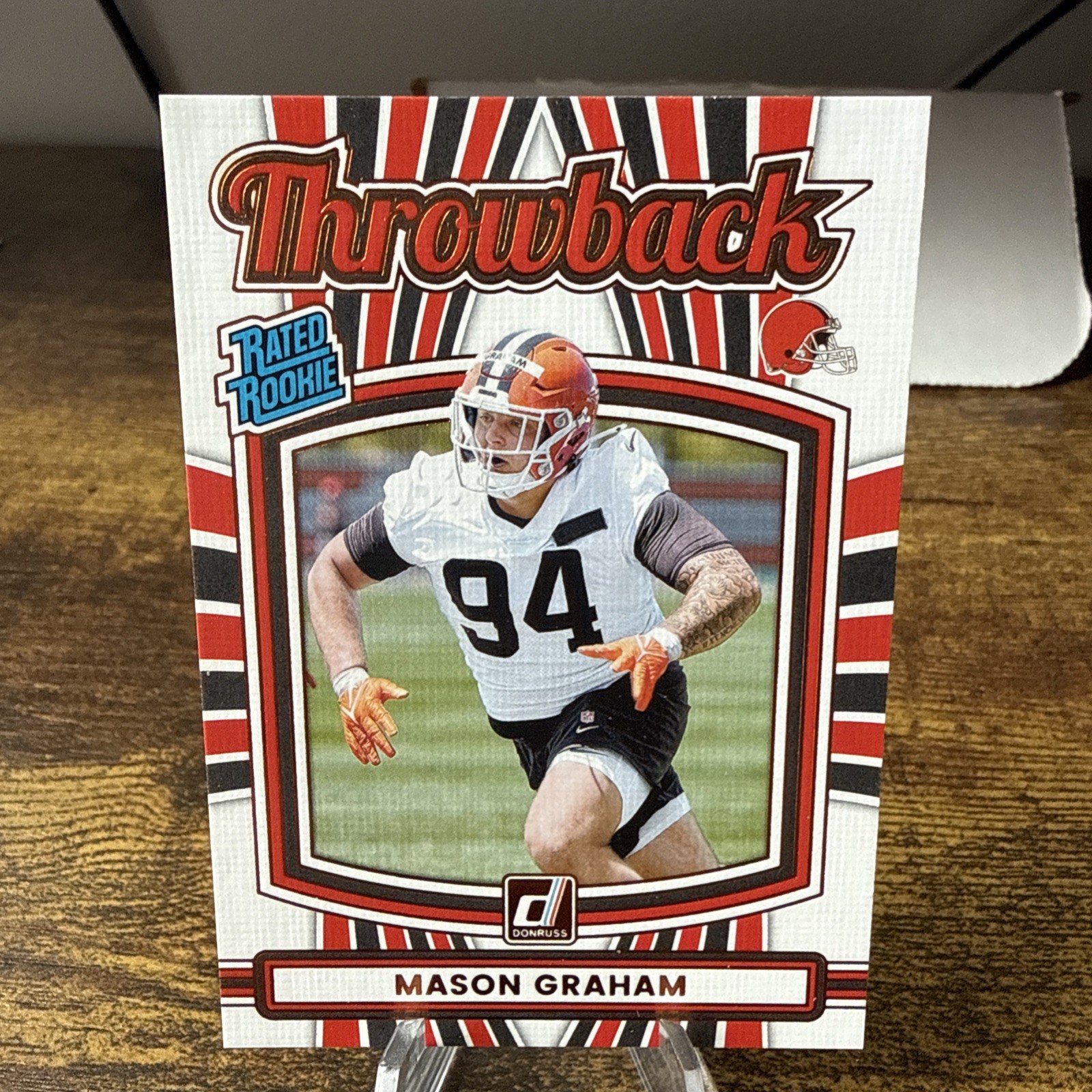 2025 Panini Donruss - Rated Rookies Throwbacks Mason Graham #40 (RC)
