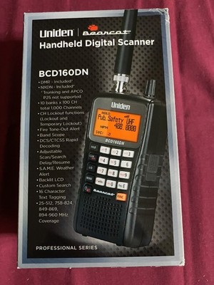 Uniden BCD160DN Digital Scanner
