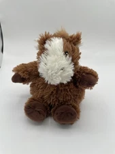 Rare Warmies 9” Cozy Junior Brown Horse Lavender Scented Microwavable Plush Toy
