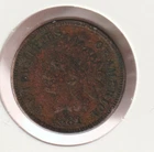 US Rare Old West 1881 Indian Head Penny Coin American Collection Shield Cent USA