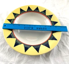 Vintage Homer Laughlin Salerno 11" Pasta Bowl Large Salad Soup Kitchen USA