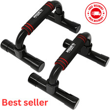 Push up Bars Strength Training - Workout Stands with Ergonomic Push-Up Bracket B