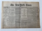 Original New York Times Civil War (1861-65) Newspapers Collection Militaria