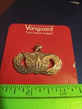 GENUINE U.S. AIR FORCE BADGE: FORCE PROTECTION: SENIOR - REGULATION SIZE (26-365