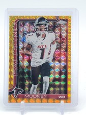 DARNELL MOONEY 2025 TOPPS CHROME GOLD GEOMETRIC /50 #11 FALCONS Q2215